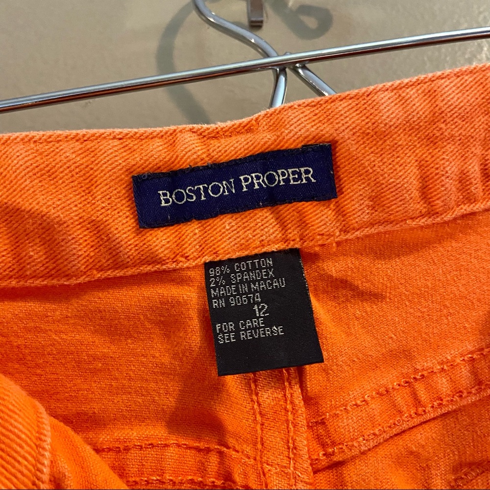 Boston Proper Coral Jeans - Picture 4 of 5